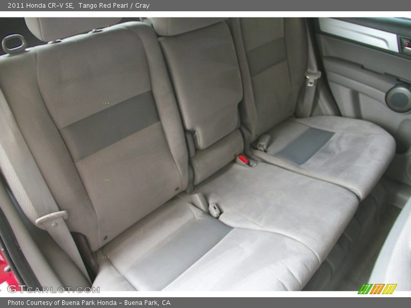 Tango Red Pearl / Gray 2011 Honda CR-V SE