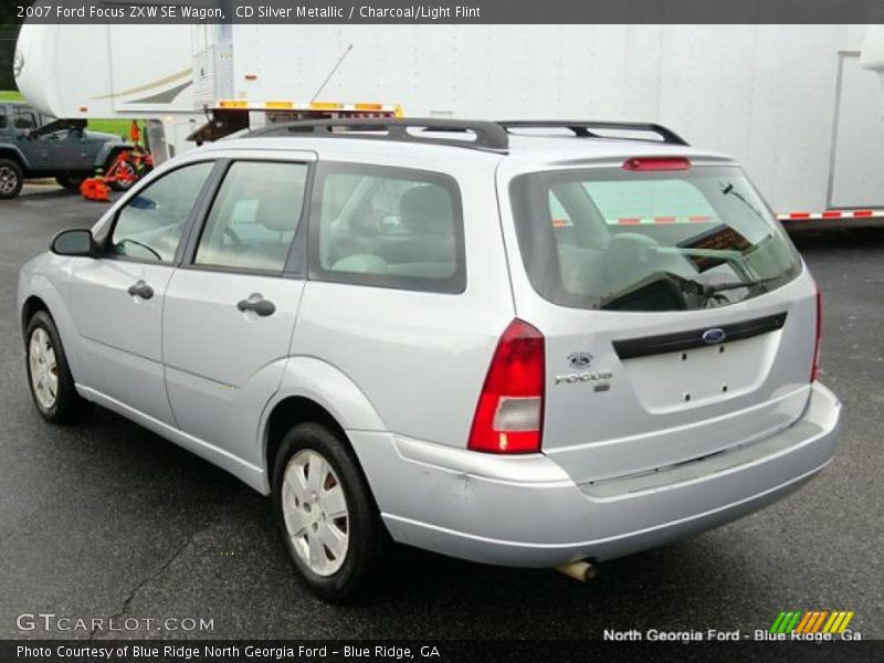 CD Silver Metallic / Charcoal/Light Flint 2007 Ford Focus ZXW SE Wagon
