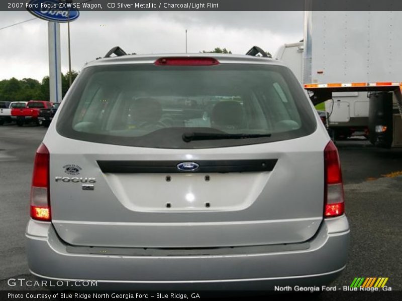 CD Silver Metallic / Charcoal/Light Flint 2007 Ford Focus ZXW SE Wagon