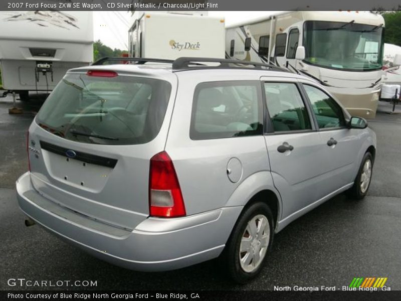 CD Silver Metallic / Charcoal/Light Flint 2007 Ford Focus ZXW SE Wagon