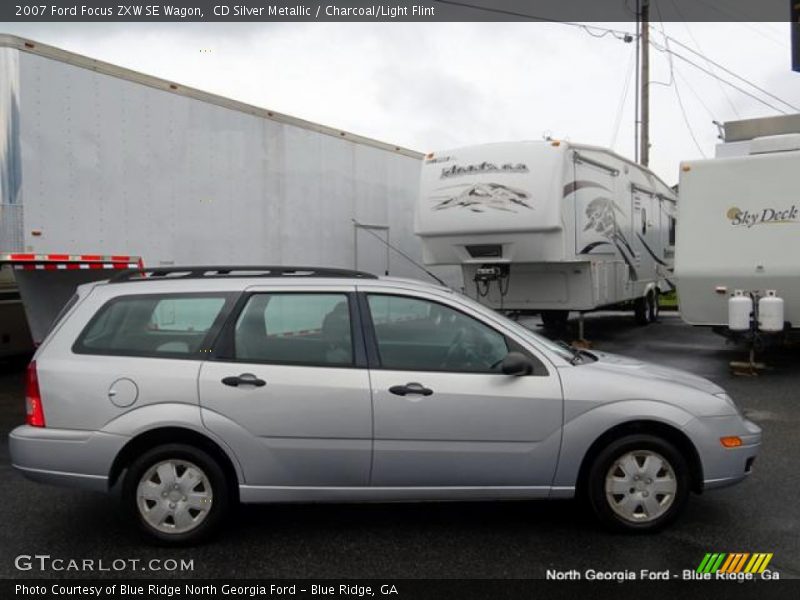 CD Silver Metallic / Charcoal/Light Flint 2007 Ford Focus ZXW SE Wagon