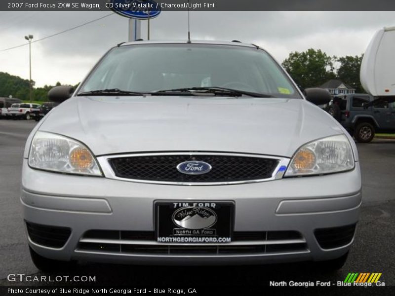 CD Silver Metallic / Charcoal/Light Flint 2007 Ford Focus ZXW SE Wagon