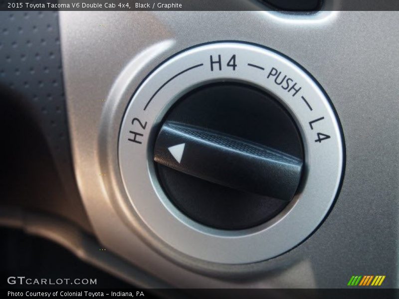Black / Graphite 2015 Toyota Tacoma V6 Double Cab 4x4