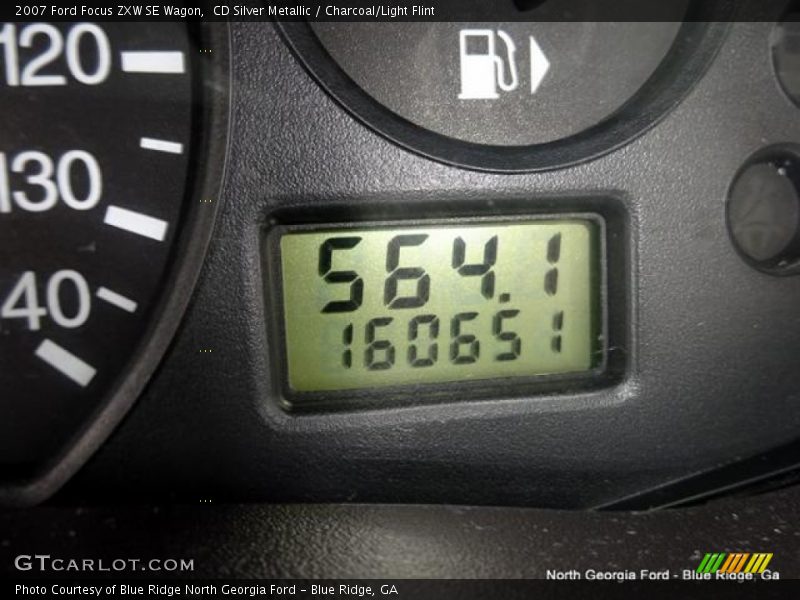CD Silver Metallic / Charcoal/Light Flint 2007 Ford Focus ZXW SE Wagon