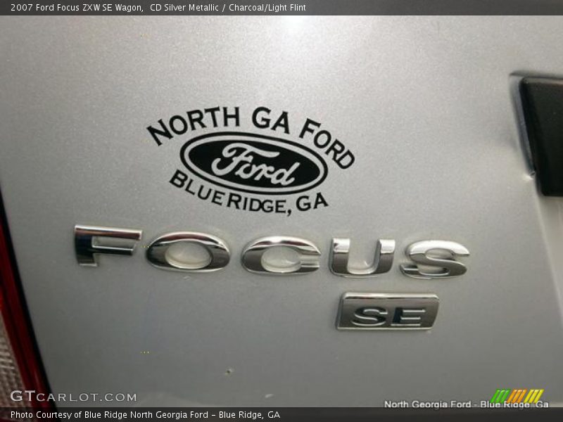 CD Silver Metallic / Charcoal/Light Flint 2007 Ford Focus ZXW SE Wagon