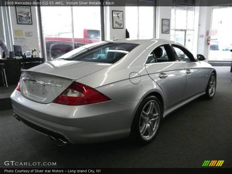 Iridium Silver Metallic / Black 2008 Mercedes-Benz CLS 63 AMG