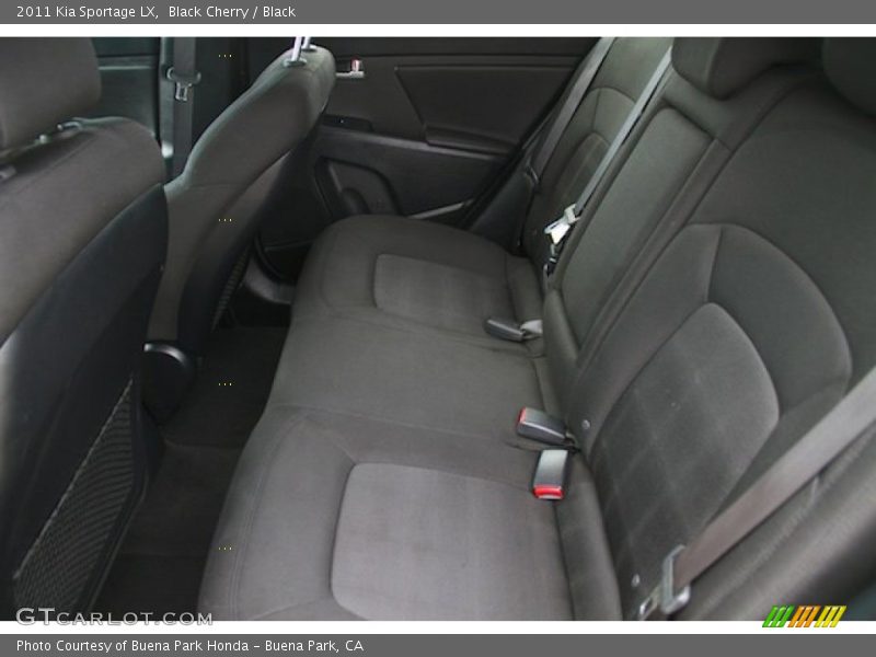 Black Cherry / Black 2011 Kia Sportage LX