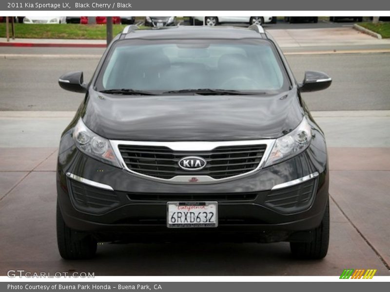 Black Cherry / Black 2011 Kia Sportage LX