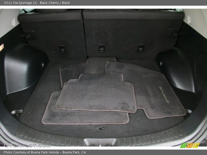 Black Cherry / Black 2011 Kia Sportage LX