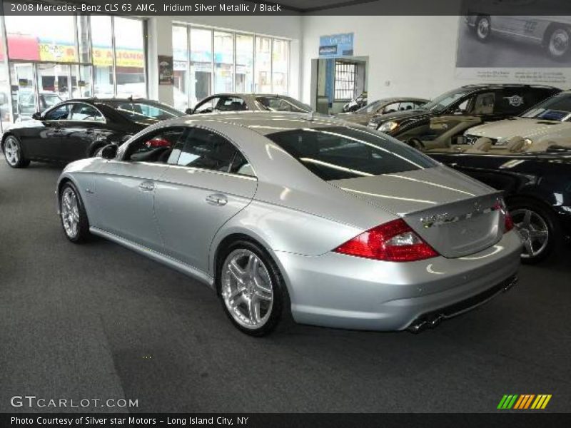 Iridium Silver Metallic / Black 2008 Mercedes-Benz CLS 63 AMG