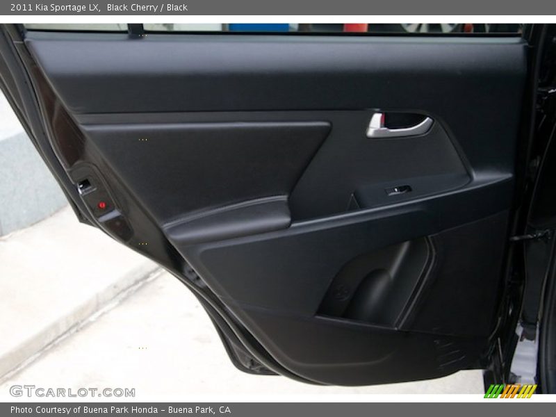 Black Cherry / Black 2011 Kia Sportage LX