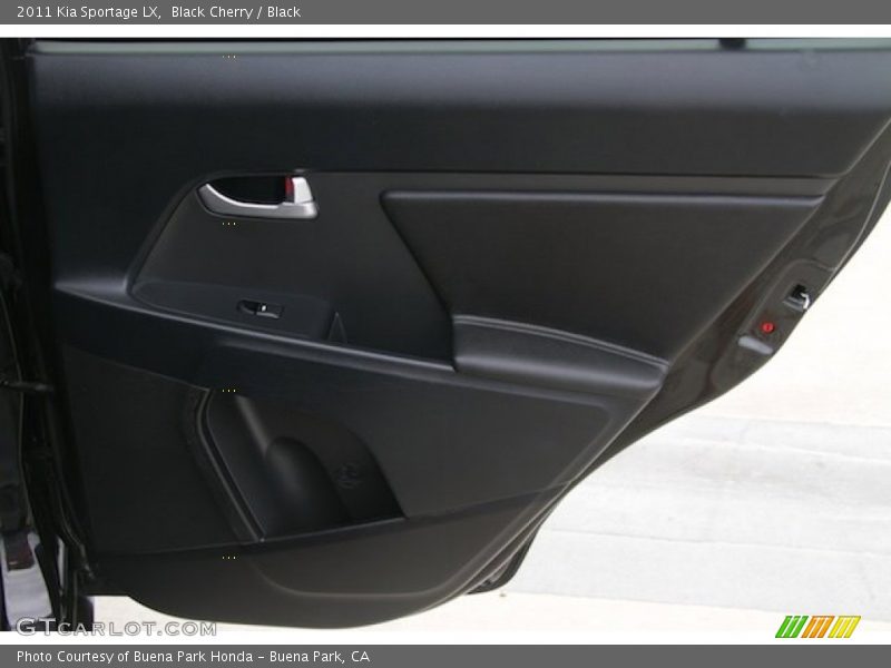 Black Cherry / Black 2011 Kia Sportage LX
