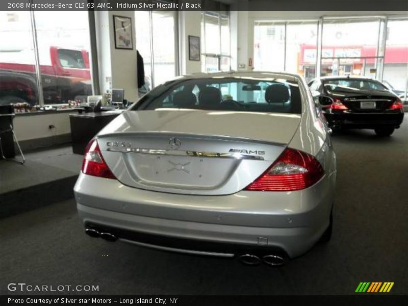 Iridium Silver Metallic / Black 2008 Mercedes-Benz CLS 63 AMG