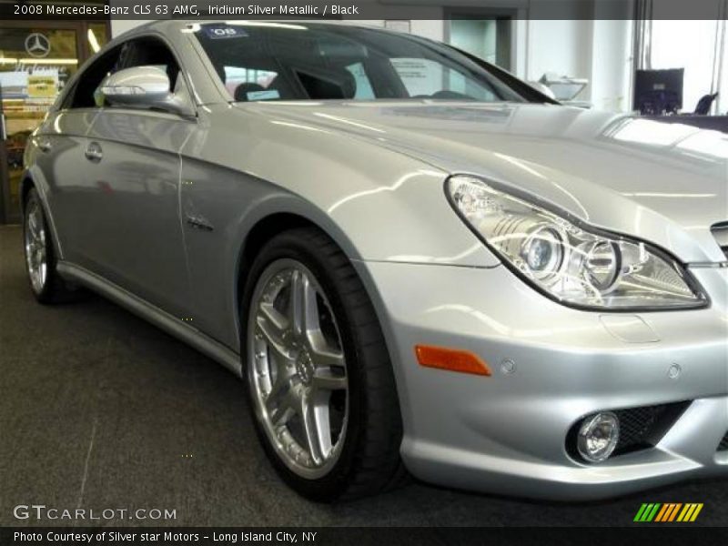 Iridium Silver Metallic / Black 2008 Mercedes-Benz CLS 63 AMG