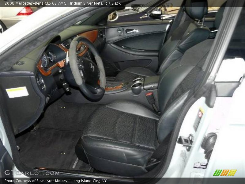 Iridium Silver Metallic / Black 2008 Mercedes-Benz CLS 63 AMG