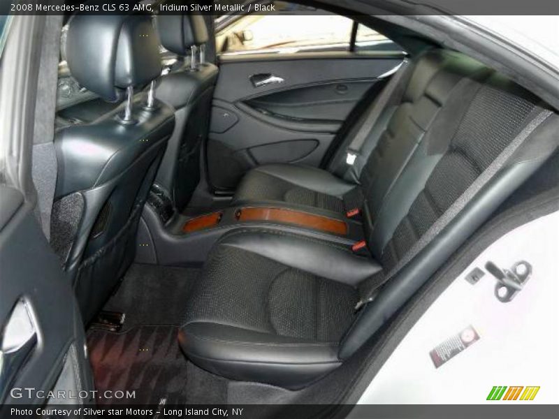Iridium Silver Metallic / Black 2008 Mercedes-Benz CLS 63 AMG