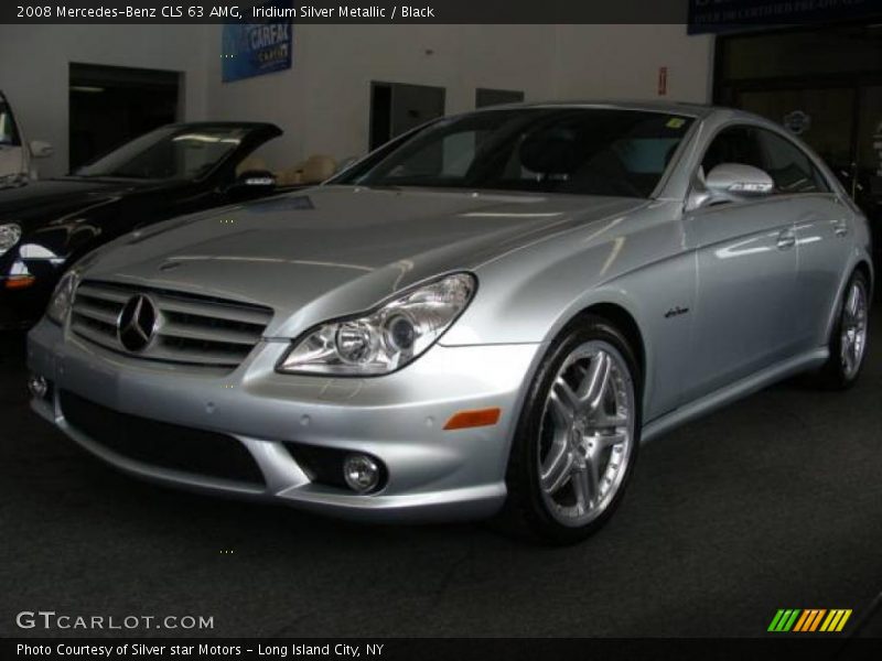 Iridium Silver Metallic / Black 2008 Mercedes-Benz CLS 63 AMG