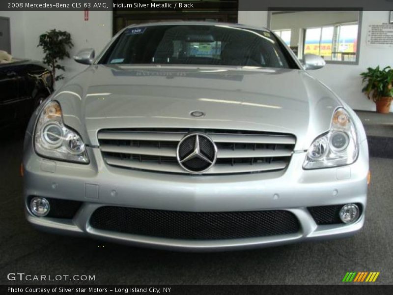 Iridium Silver Metallic / Black 2008 Mercedes-Benz CLS 63 AMG