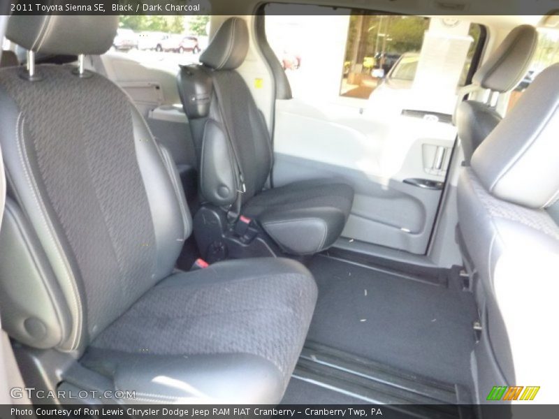 Black / Dark Charcoal 2011 Toyota Sienna SE