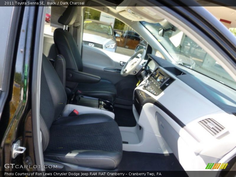 Black / Dark Charcoal 2011 Toyota Sienna SE