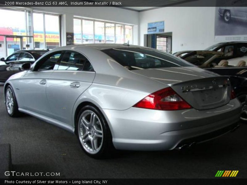 Iridium Silver Metallic / Black 2008 Mercedes-Benz CLS 63 AMG