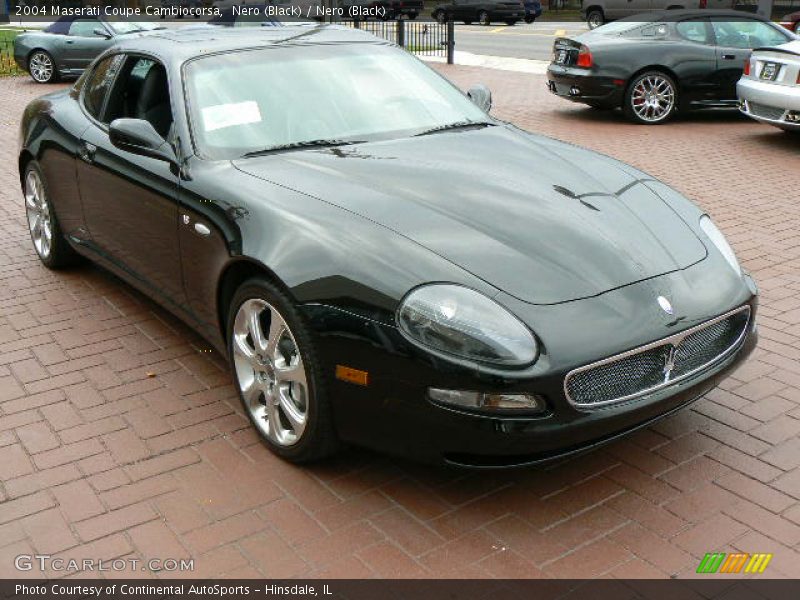 Nero (Black) / Nero (Black) 2004 Maserati Coupe Cambiocorsa