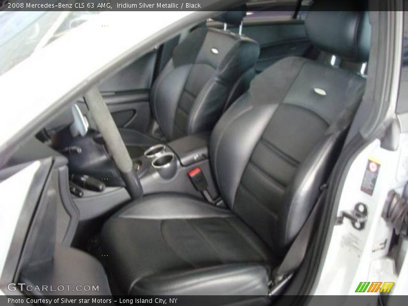 Iridium Silver Metallic / Black 2008 Mercedes-Benz CLS 63 AMG