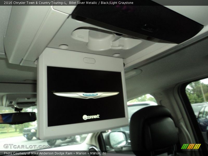 Billet Silver Metallic / Black/Light Graystone 2016 Chrysler Town & Country Touring-L