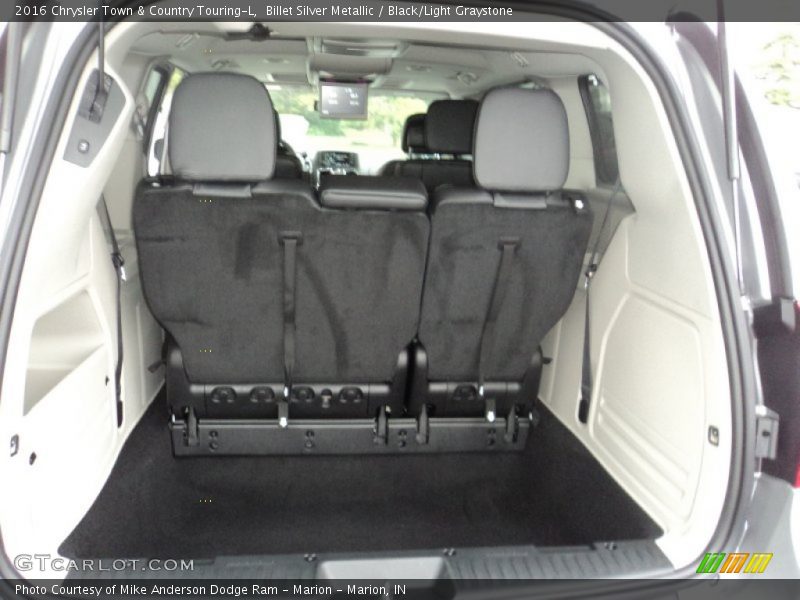 Billet Silver Metallic / Black/Light Graystone 2016 Chrysler Town & Country Touring-L