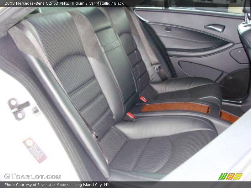 Iridium Silver Metallic / Black 2008 Mercedes-Benz CLS 63 AMG