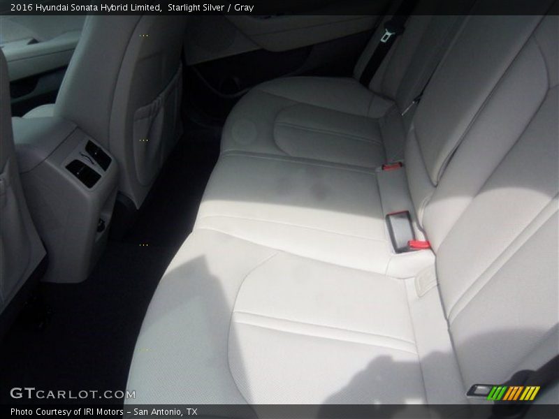 Starlight Silver / Gray 2016 Hyundai Sonata Hybrid Limited