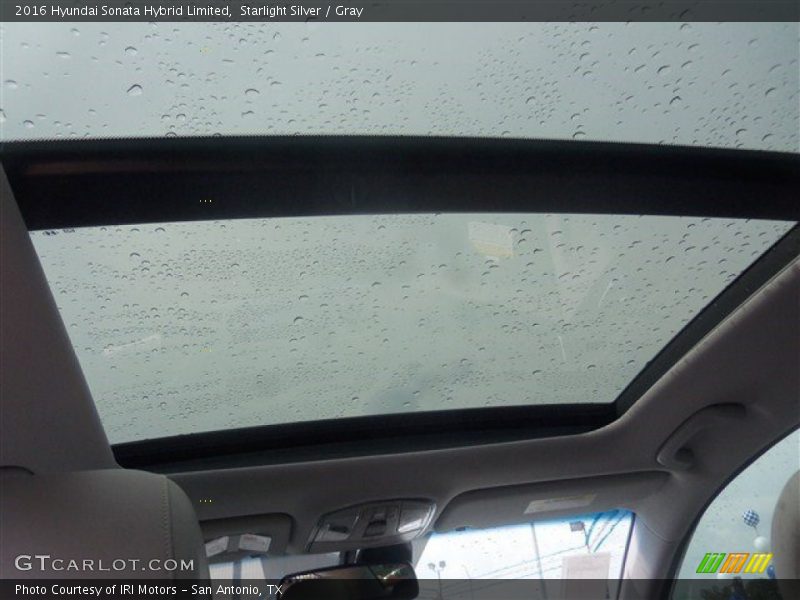 Starlight Silver / Gray 2016 Hyundai Sonata Hybrid Limited
