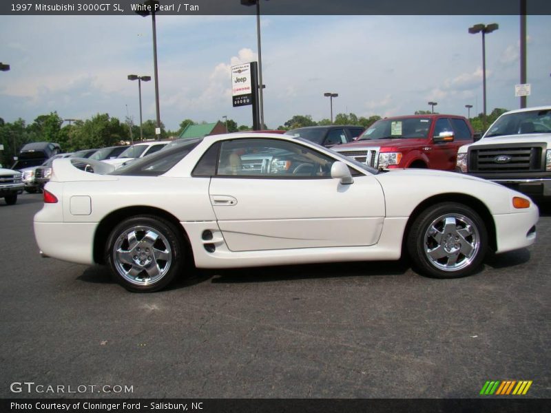 White Pearl / Tan 1997 Mitsubishi 3000GT SL