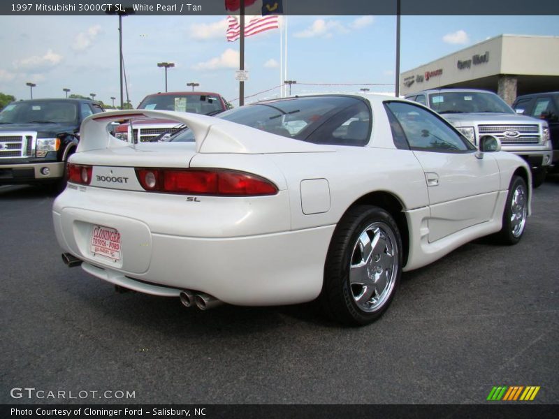 White Pearl / Tan 1997 Mitsubishi 3000GT SL