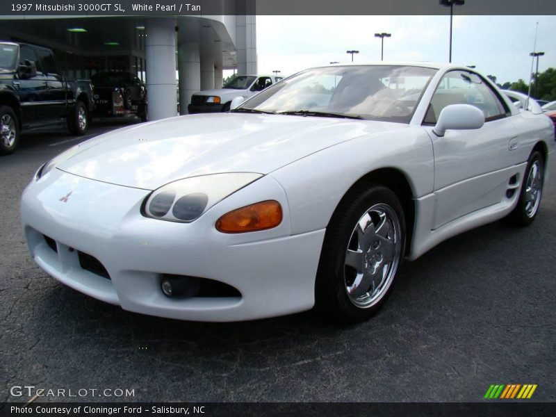 White Pearl / Tan 1997 Mitsubishi 3000GT SL