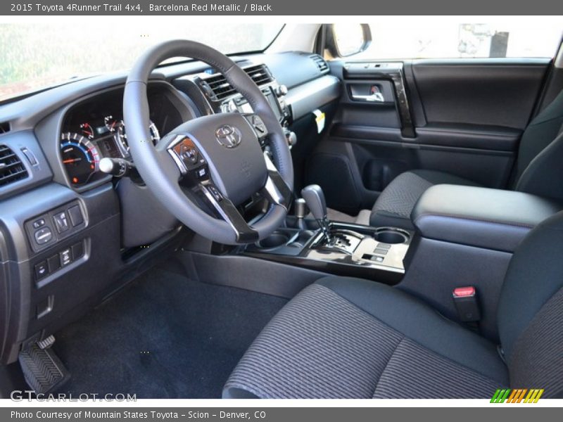 Barcelona Red Metallic / Black 2015 Toyota 4Runner Trail 4x4