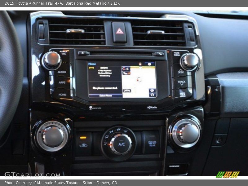 Barcelona Red Metallic / Black 2015 Toyota 4Runner Trail 4x4