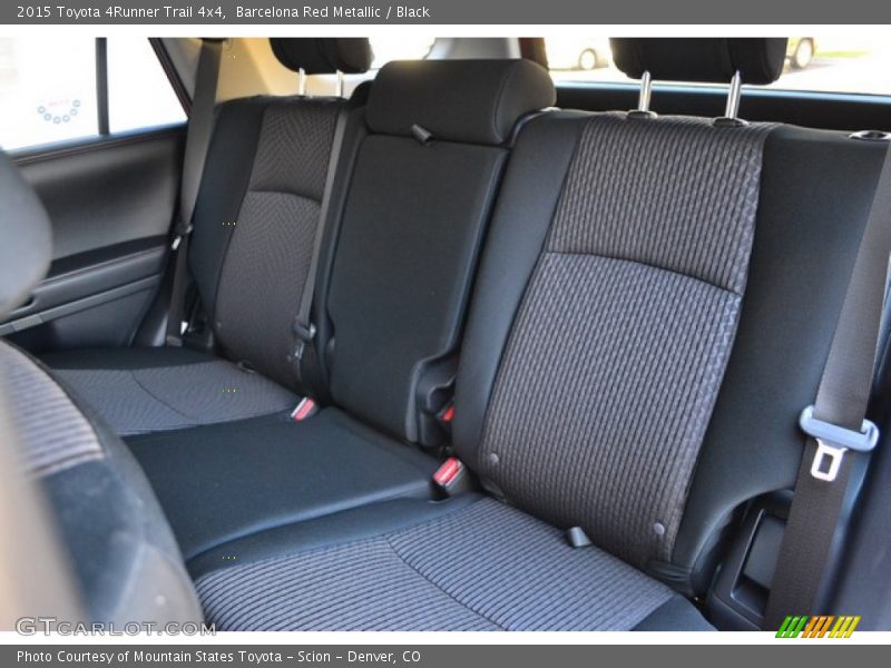 Barcelona Red Metallic / Black 2015 Toyota 4Runner Trail 4x4