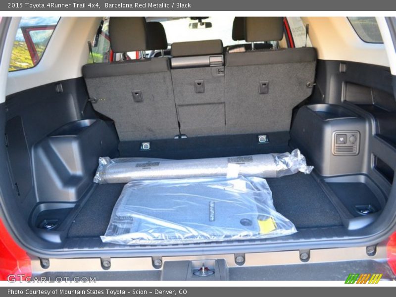Barcelona Red Metallic / Black 2015 Toyota 4Runner Trail 4x4