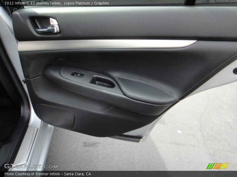 Liquid Platinum / Graphite 2012 Infiniti G 37 Journey Sedan