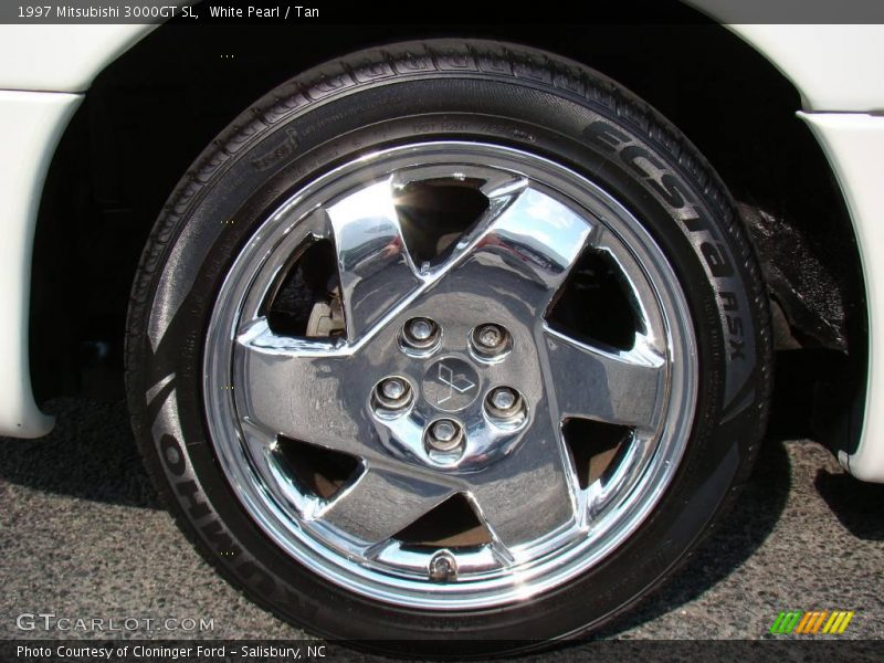 White Pearl / Tan 1997 Mitsubishi 3000GT SL