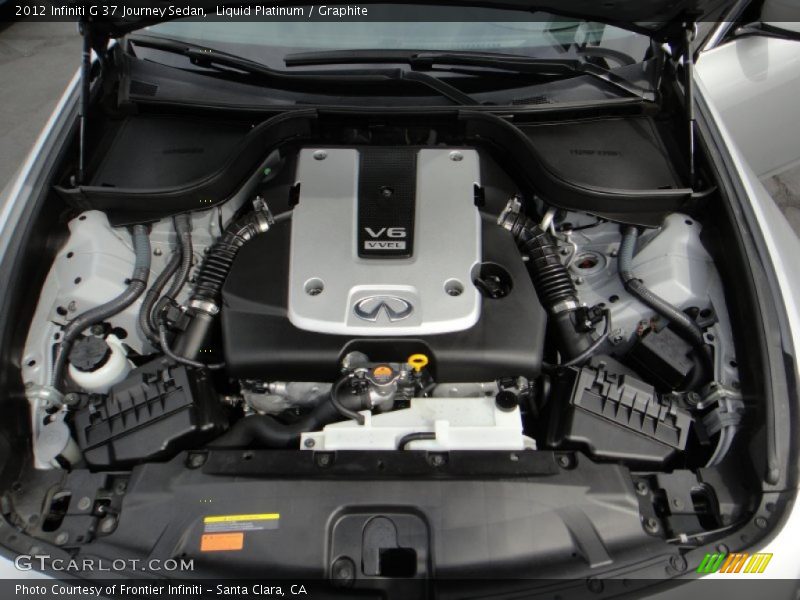 Liquid Platinum / Graphite 2012 Infiniti G 37 Journey Sedan