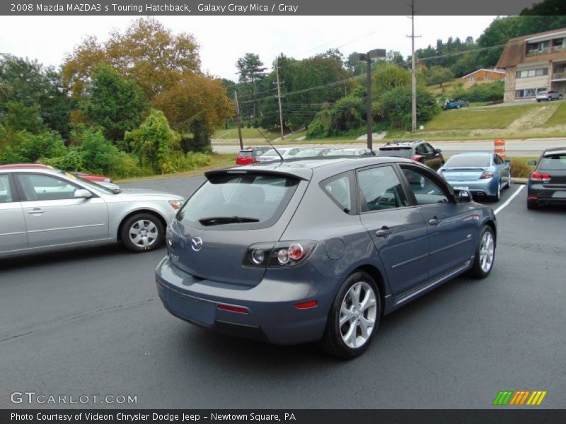 Galaxy Gray Mica / Gray 2008 Mazda MAZDA3 s Touring Hatchback