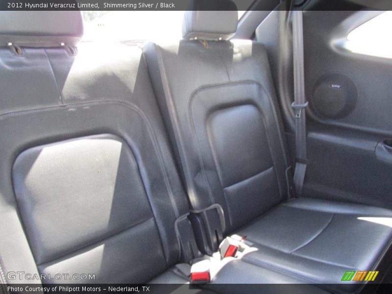 Shimmering Silver / Black 2012 Hyundai Veracruz Limited