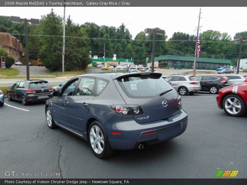 Galaxy Gray Mica / Gray 2008 Mazda MAZDA3 s Touring Hatchback