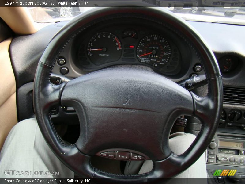 White Pearl / Tan 1997 Mitsubishi 3000GT SL