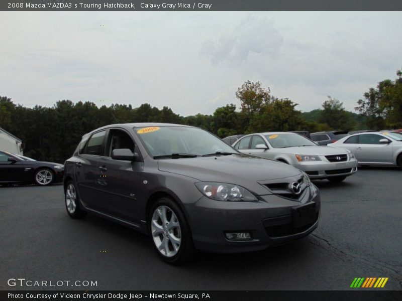 Galaxy Gray Mica / Gray 2008 Mazda MAZDA3 s Touring Hatchback