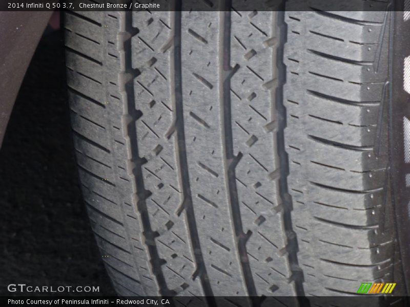 Chestnut Bronze / Graphite 2014 Infiniti Q 50 3.7