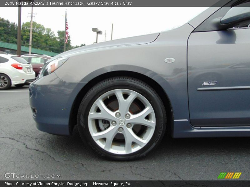 Galaxy Gray Mica / Gray 2008 Mazda MAZDA3 s Touring Hatchback