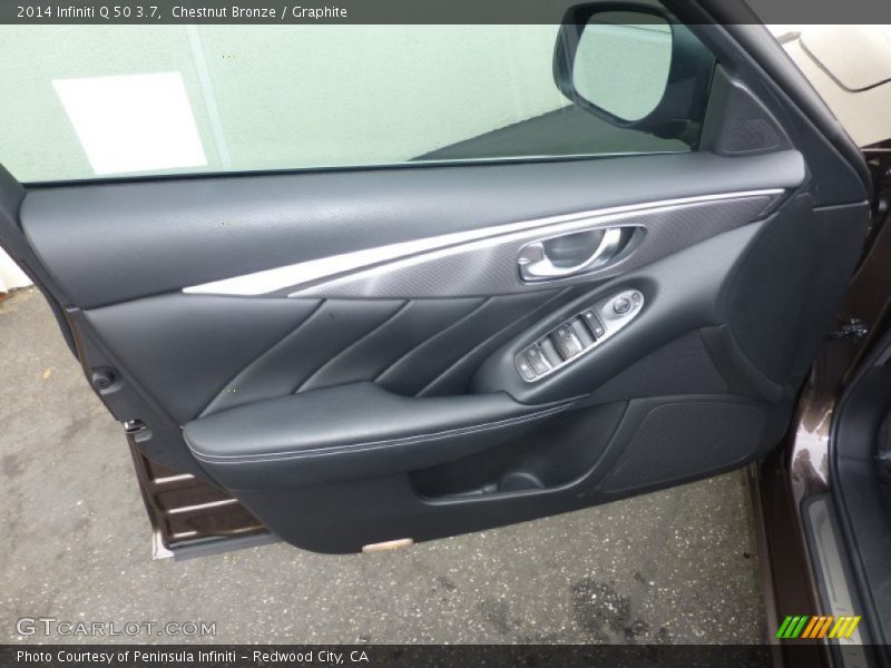 Chestnut Bronze / Graphite 2014 Infiniti Q 50 3.7